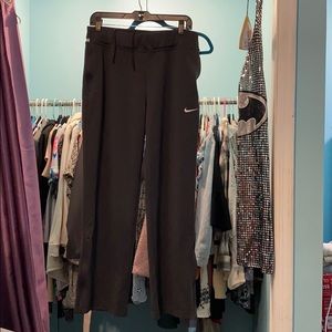 Gray Nike track pants